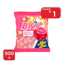 Pirulito Big Big Tutti-Frutti Arcor 500g - 377 - Atacado Mirim