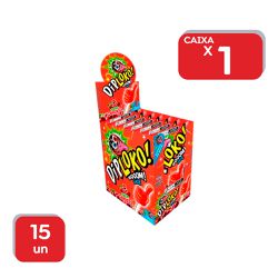 Pirulito Dip Loko Cereja - 1x15Un - 19411 - Atacado Mirim