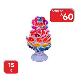 Pirulito Dip Loko Torre Lollipop Donuts 15g - 60x1... - Atacado Mirim