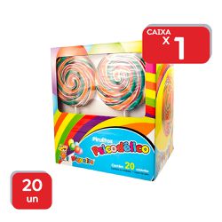 Pirulito Miguelito Psicodélico Mega 20Un - 18585 - Atacado Mirim
