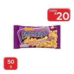 Salgadinho Amendupã Costelinha Com Limão 50g - 20x... - Atacado Mirim