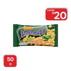 Salgadinho Amendupã Pimenta Mexicana 50g - 20x50g ... - Atacado Mirim
