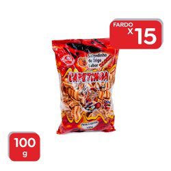 Salgadinho Capetinga Bacon Pele 100g - 15x100g - 1... - Atacado Mirim