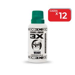Corante 3X Líquido Bisnaga Verde 50ml - 1x12 Un - ... - Atacado Mirim