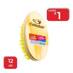 Escova Lava Roupa Madeira Condor - 1x12 Un - 19521 - Atacado Mirim