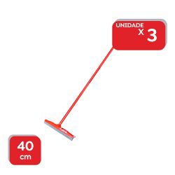 Rodo Plástico 40cm Condor Com Cabo - 3Un - 19667 - Atacado Mirim
