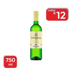 Vinho Nacional Mioranza Branco Suave 750ml - 12x75... - Atacado Mirim