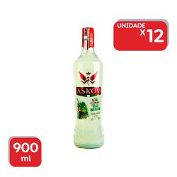 Vodca Askov Limão 900ml - 12x900ml. - 10438 - Atacado Mirim