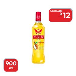Vodca Askov Maracujá 900ml - 12x900ml. - 10440 - Atacado Mirim