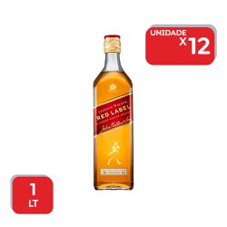 Whisky Red Label 1L - 12x1L. - 19695 - Atacado Mirim