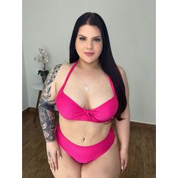 Biquíni Plus Size Bojo Nó Jubilee com Calcinha Con... - lOJA ONLINE MODA PLUS SIZE