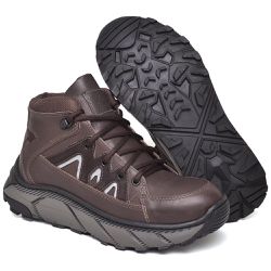 Bota De Couro Thunder Café C.a 48.011 - BOTA-CAFE0... - Atacado da Moda