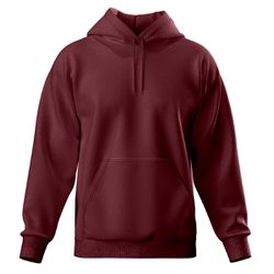 Blusa De Moletom Canguru e Capuz Vinho - MLVINLISO - Atacado da Moda