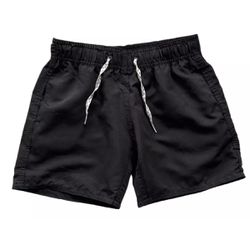 Short Tactel Infantil Masculino Preto - SHINFPR - Atacado da Moda