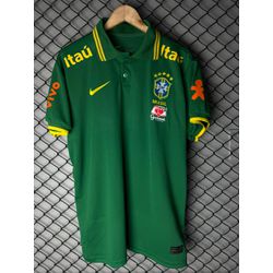 Camisa Retrô Brasil Goleiro 2022 (NACIONAL PREMIUM... - Atacado das Tailandesas