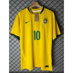 Camisa Retrô Brasil Home 2006 Ronaldinho Gaúcho N°... - Atacado das Tailandesas