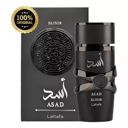 Perfume Árabe Asad Elixir Lattafa 100ml - Atacado das Tailandesas