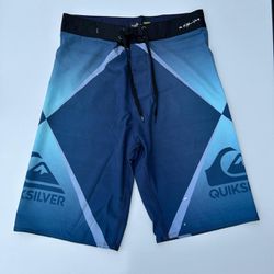 Bermuda Surf Quiksilver Azul/Verde - Atacado das Tailandesas
