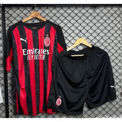 Conjunto Milan 25/26 Home Fan Lisa - Atacado das Tailandesas