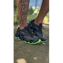 Tênis Mizuno Wave Prophecy 15 Preto/Verde - Atacado das Tailandesas