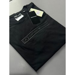 Camisa Peruana plus Ea7 Empori Armani Com Escrita - Atacado das Tailandesas