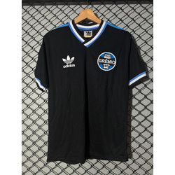 Camisa Grêmio Preta 1983 Renato º7 - Atacado das Tailandesas