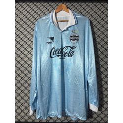 Camisa Grêmio Celeste Longa 1995 Jardel º16 - Atacado das Tailandesas