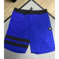 Bermuda Phantom hurley Azul/Preto - Atacado das Tailandesas