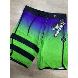 Bermuda Phantom hurley Roxa/Verde - Atacado das Tailandesas