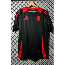 Camisa Internacional de treino preta 25/26 - Atacado das Tailandesas