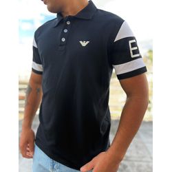 Camisa Polo Empori Armaini preta - Atacado das Tailandesas