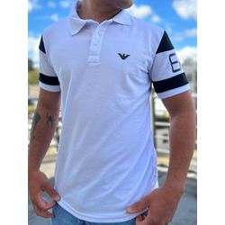 Camisa Polo Empori Armaini branca - Atacado das Tailandesas