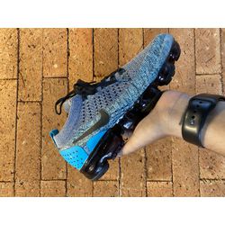 Nike VaporMax 2.0 Cinza/Azul - Atacado das Tailandesas