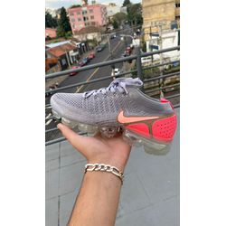 Vapor Max 2.0 Cinza/Rosa - Atacado das Tailandesas