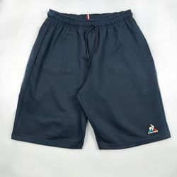 bermuda de moletom azul le coq - Atacado das Tailandesas