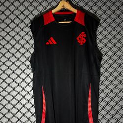 Camisa Internacional regata preta 25/26 - Atacado das Tailandesas