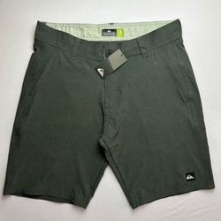 Bermuda Walker quiksilver simbolo cinza claro - Atacado das Tailandesas