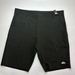 Bermuda Walker Quiksilver Preta simbolo - Atacado das Tailandesas