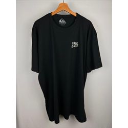 Camisa Quiksilver Preta Escrita Nas Costas - Atacado das Tailandesas