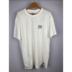 Camisa quiksilver escrita nas costas branca - Atacado das Tailandesas