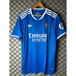 Camisa Real Madrid 25/26 Away Fan Lisa - Atacado das Tailandesas