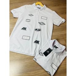 Camisa Polo Armaini Exchange 1991 branco - Atacado das Tailandesas