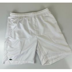 Bermuda Tactel Lacoste Branca Forrada - Atacado das Tailandesas