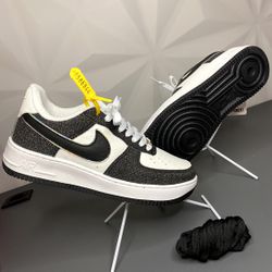 Tênis Air Force - Preto/Branco - Gliter - Atacado das Tailandesas