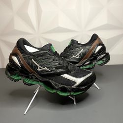 Tênis Mizuno Wave Prophecy LS - Preto/Verde - Atacado das Tailandesas