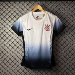 Camisa Corinthians feminina 24/25 Home fan lisa - Atacado das Tailandesas