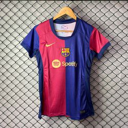 Camisa Barcelona feminina 24/25 Home Fan Lisa - Atacado das Tailandesas