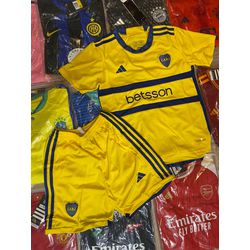 Conjunto Infantil Boca Juniors 24/25 Away - Atacado das Tailandesas