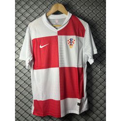 Camisa Croacia 24/25 Home Lisa Versão Jogador + Pa... - Atacado das Tailandesas