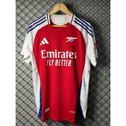 Camisa Arsenal 24/25 Home Lisa Versão Jogador + Pa... - Atacado das Tailandesas